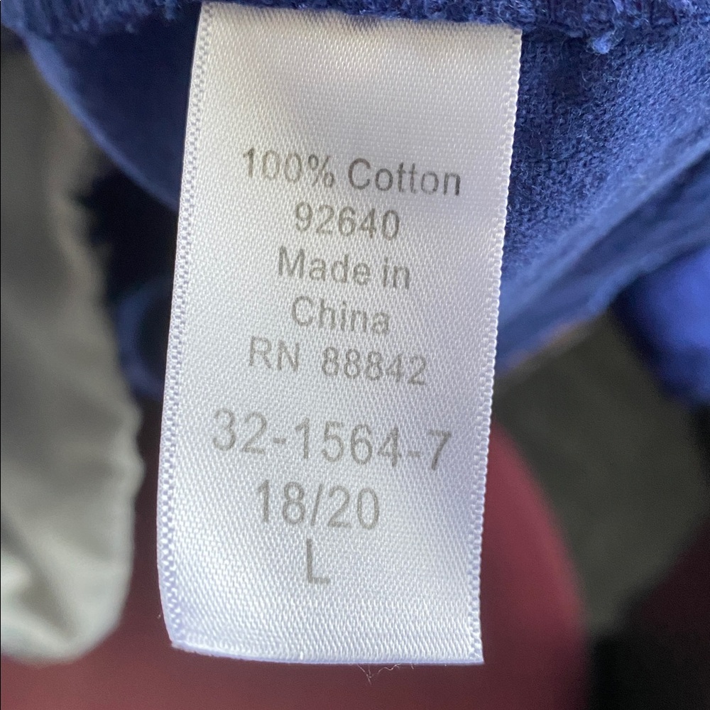 Woman Within Coat Blue Corduroy Women's 1X Swing Jacket  NWOT 92085 - Picture 6 of 6